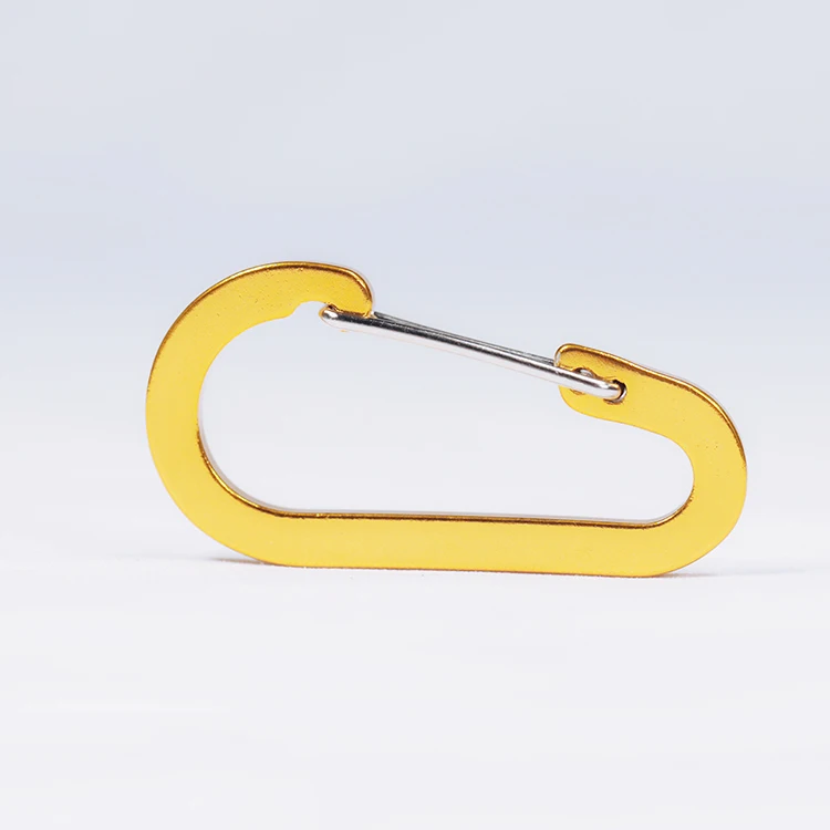 
Buckle anodized 6cm aluminum carabiner round carabiner hook 