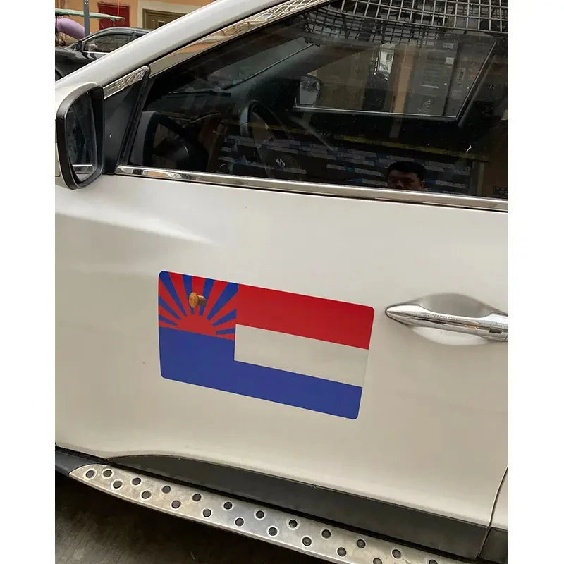 Custom die cut magnetic car Vehicle Bumper stickers Magnet Sticker car door magnet car sticker