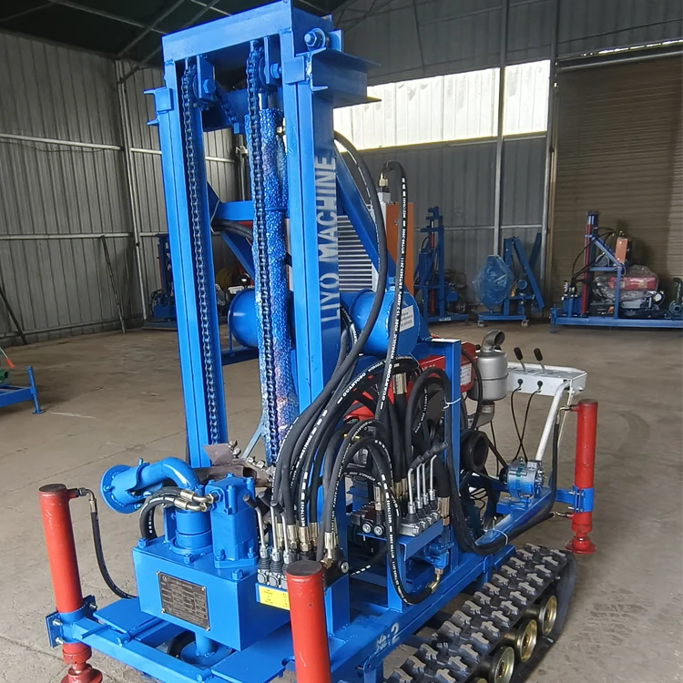 diesel hydraulic drilling rig for water well  water well drilling rig machine