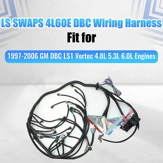 LS SWAPS 4L60E DBC Harness Independent LS1-4L60E Drive Cable Universal Engine Harness Suitable For LS1 4.8 5.3 6.0 Vortec engine