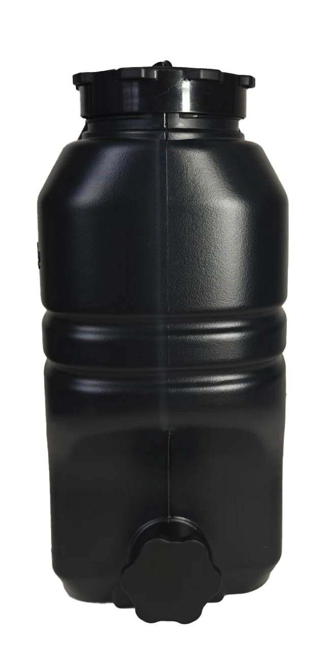 High quality factory custom lo go color 12L Large Beige Water Canister Tank container gor camping