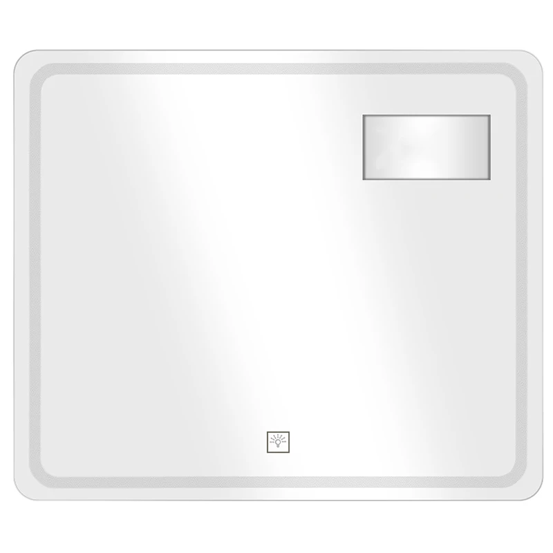 Smart LED Illuminated Backlit Mirror with Built in TV Customized Clear Sale Silver Bluetooth Music Light Speaker Lamp Switch GUA