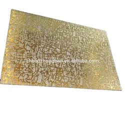 Glitter antistatic 3d hologram metallic emboss PVC adhesive paper & film