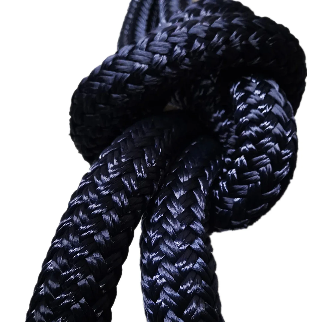 High Strength Double Braided Nylon Rope 100m Coil for General Marine and Construction PP and Polyester Material
