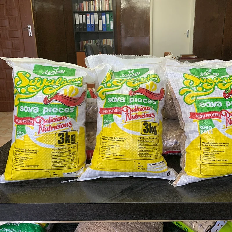 Textured Soybean Protein Soya Pieces Making Machine Vegetarian Soya Meat Food Chunks Machines