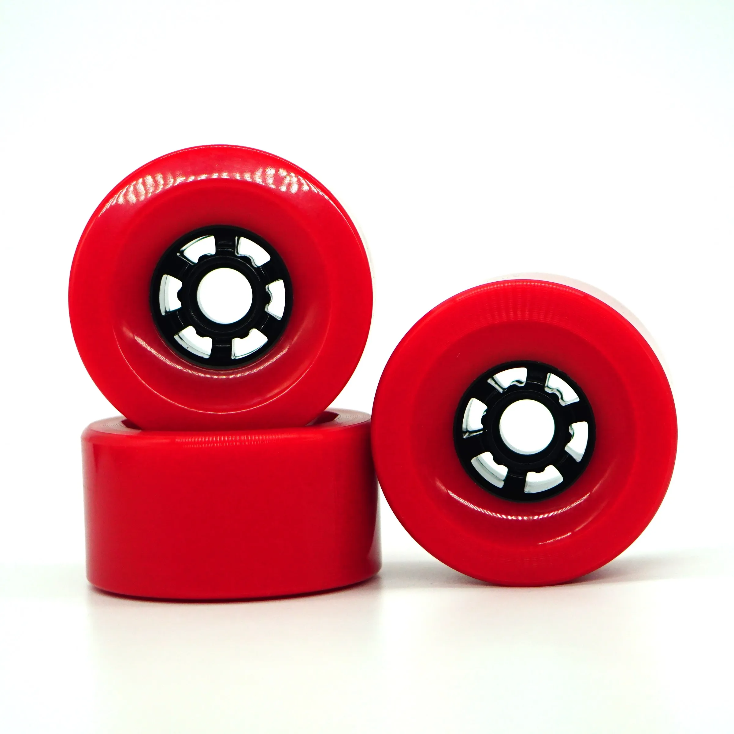 Factory Sale Custom Pu Longboard Wheels Skateboard Cruiser Longboard Wheels 97mm * 52mm Strong Core 97mm Longboard Wheels
