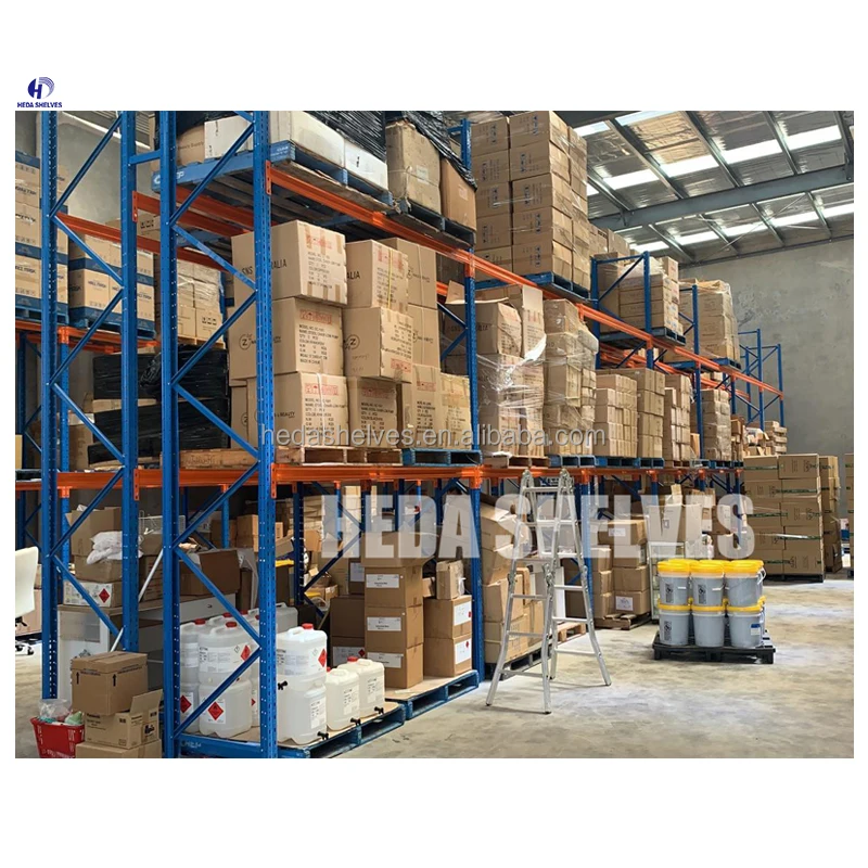 Industrial Pallet Racks Heavy Duty Warehouse Racks 4.5T Racking For Warehouse Storage