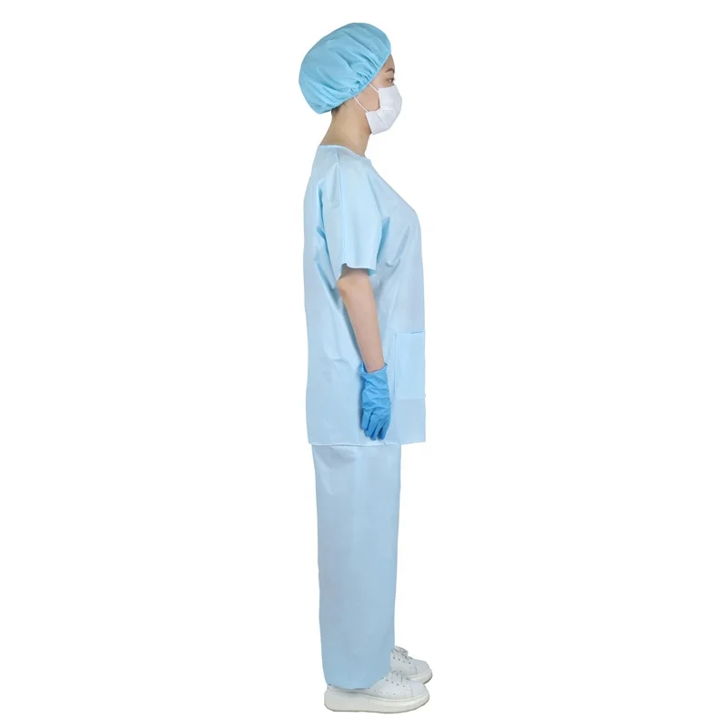 Хирургический Скраб, костюм для врачей и медсестер, одноразовый медицинский скраб, костюм для больницы