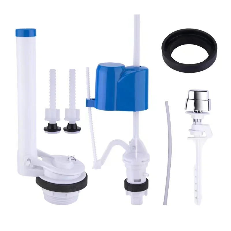 Toilet tank fittings Water inlet valve universal full set of pumping box flusher old drainage valve toilet float ball valve univ