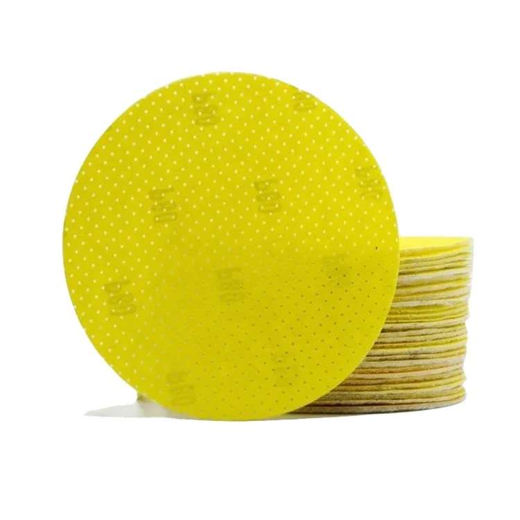 TSG бренд с несколькими отверстиями квадратное отверстие белый корунд желтый P80 225 мм нетканый материал шлифовальный диск