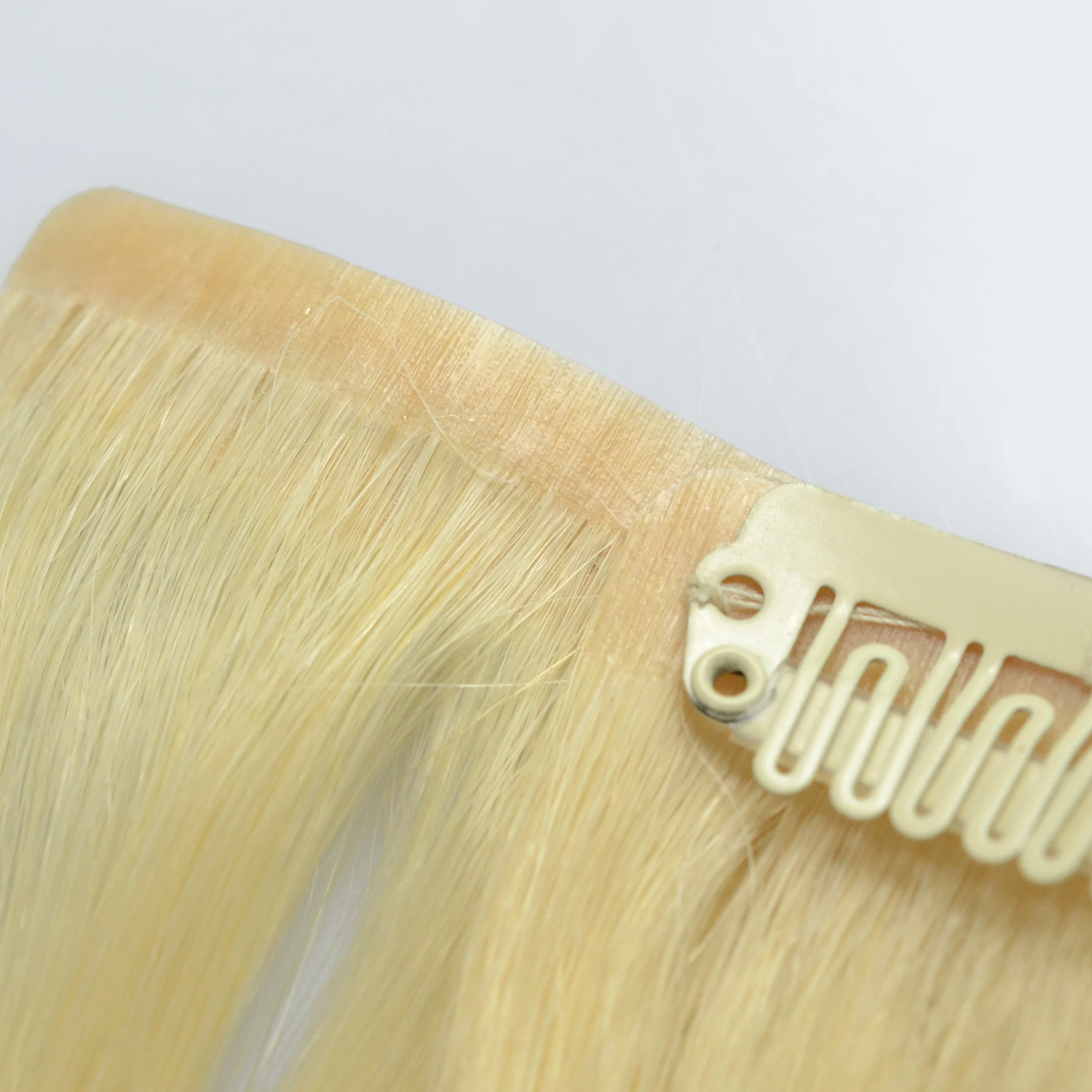 100% natural raw Vietnamese seamless clip in hair extensions