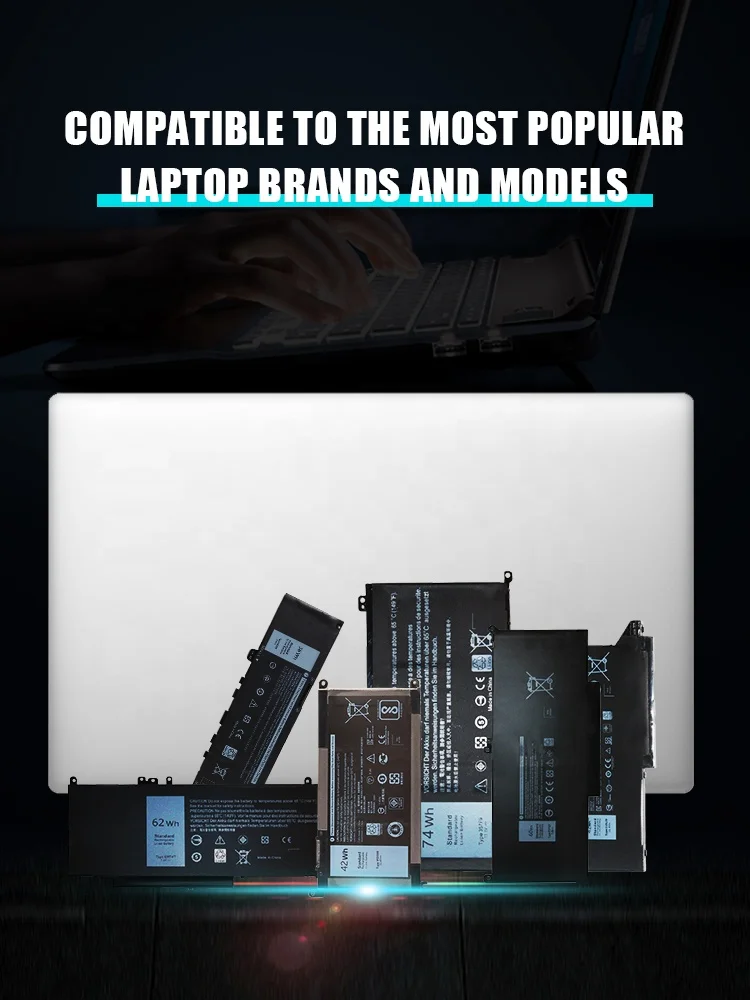 New and High Quality Laptop Battery For Dell Inspiron 15 7566 INS15-7566-D1545B INS15-7566-D1545R