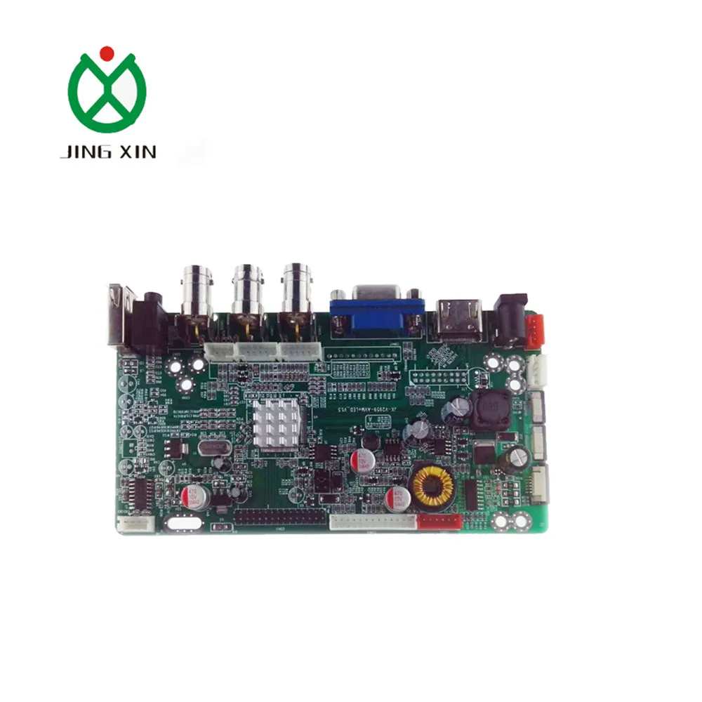 JX- Universal Hdmi VGA USB Video Player LCD monitor for security Controller motherboard Kit with LED backlight inverter