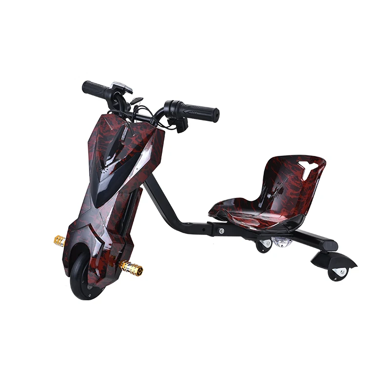 Customize Electric Drifting Scooter For Kids 3 Speed Popular Drift Kart Ride On Toy