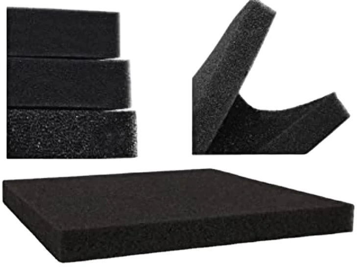 Water Eif Factory Customized Polyurethane sponge biologic padding 15 PPI Open Cell Reticulated Sewage Treatment Filter Foam