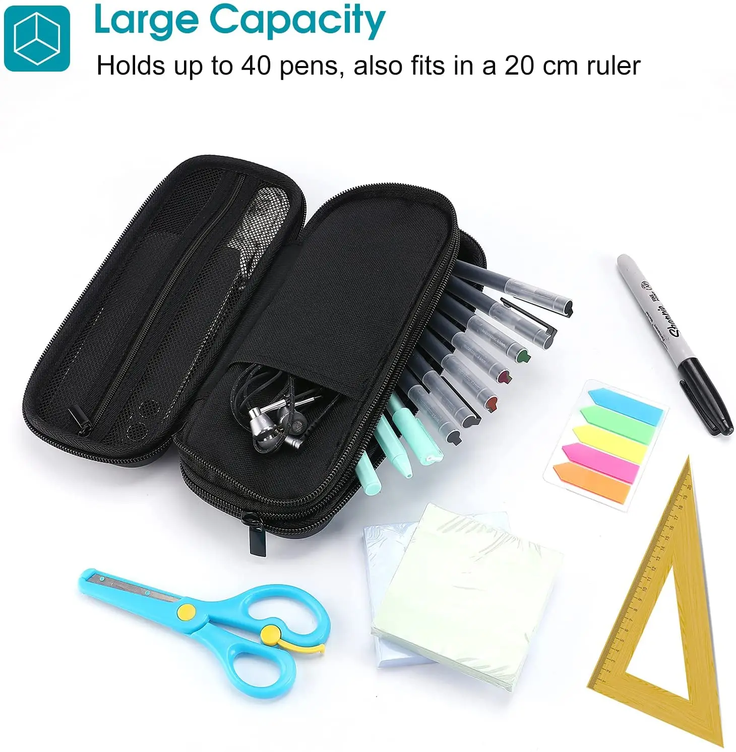 for Teenagers Boys Kids Girls Colored Pencils Travel Storage BagsCustom High Quality Hard Shell EVA Pencil Case