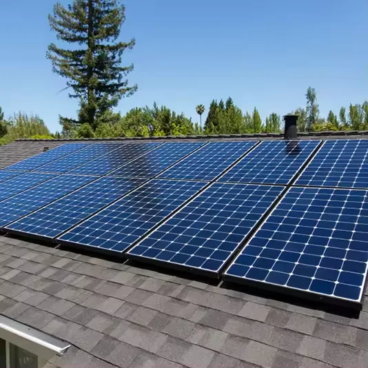 Монокристаллическая Кремниевая солнечная панель модуль Pv быстрая доставка 100 Вт-700 Вт полуэлемент PERC для солнечной системы TUV CE