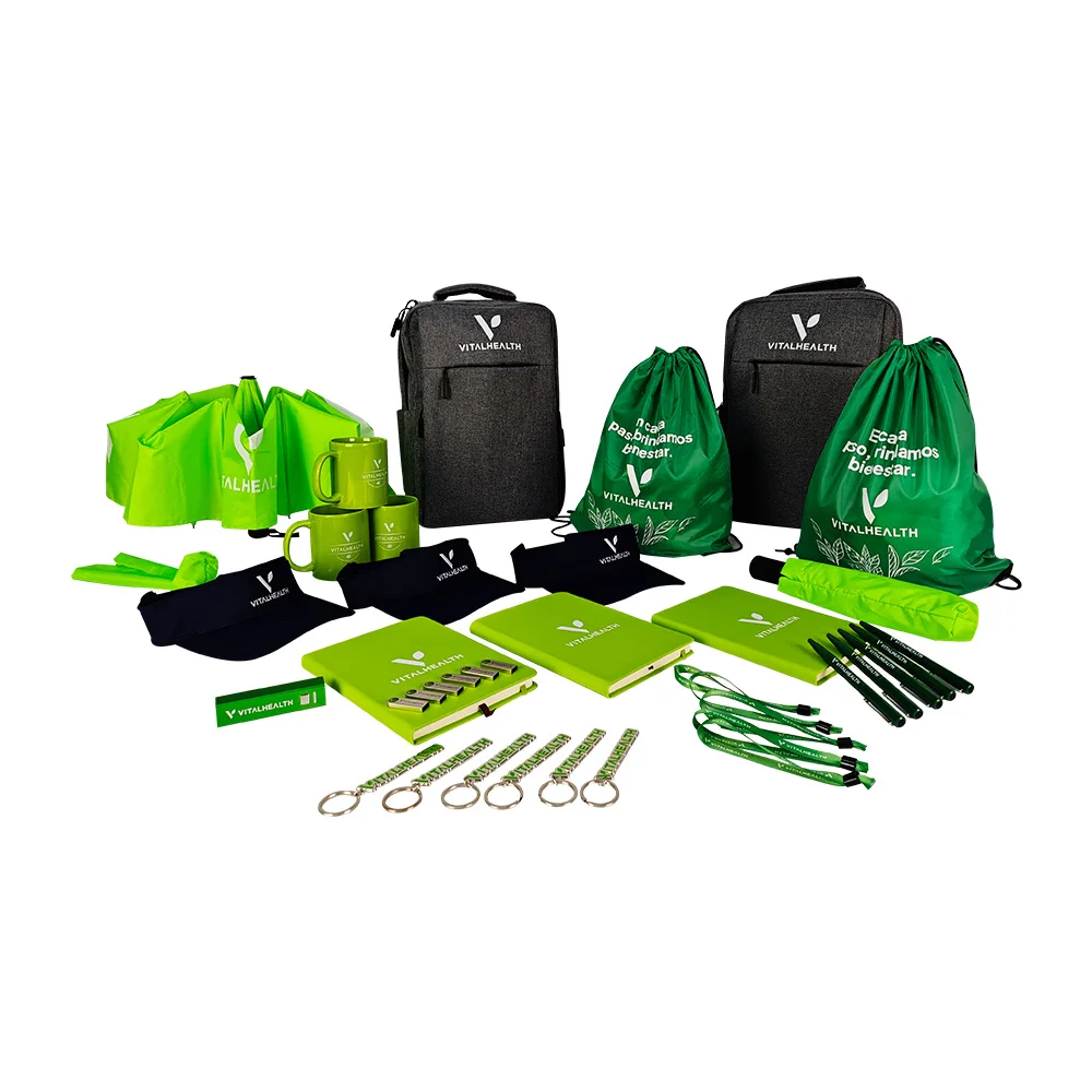 AI-MICH Institute College University Graduation Souvenir Umbrella Sun Visor Key Chain Power Bank Backpack Drawstring Bag Custom