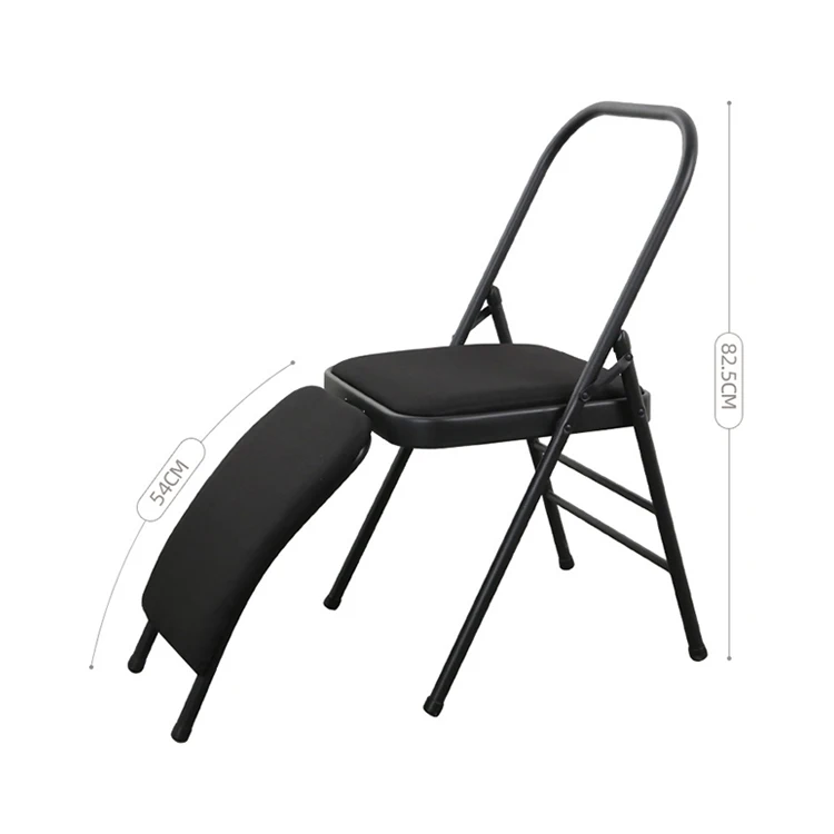 
Pilates Auxiliary Tool Wholesale Backless Metal Folding Yoga Chair 