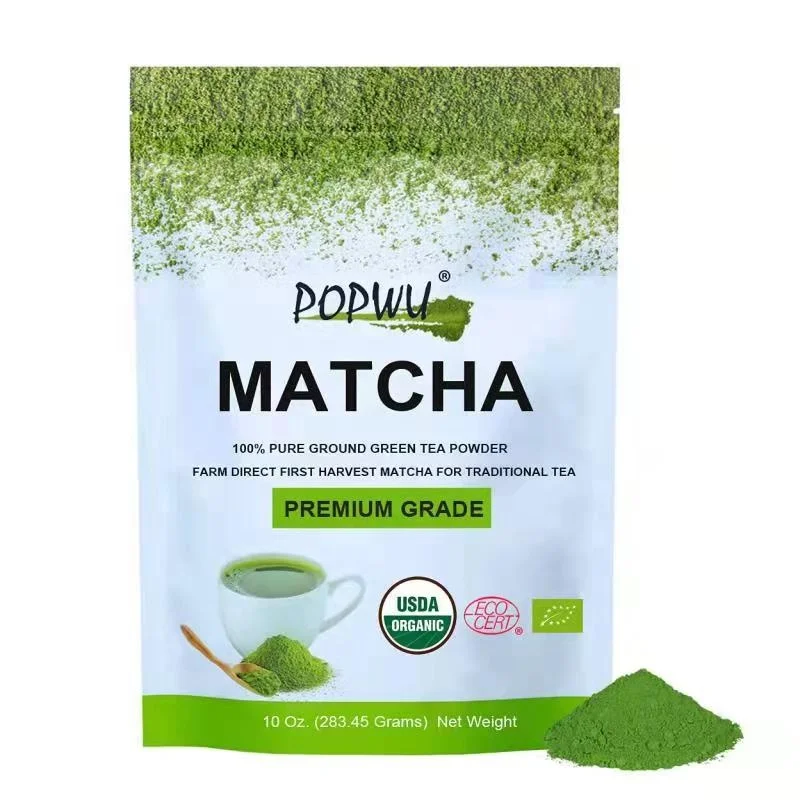 Best quality 100% Pure  Matcha Powder Organic Matcha Green Tea Certified Organic