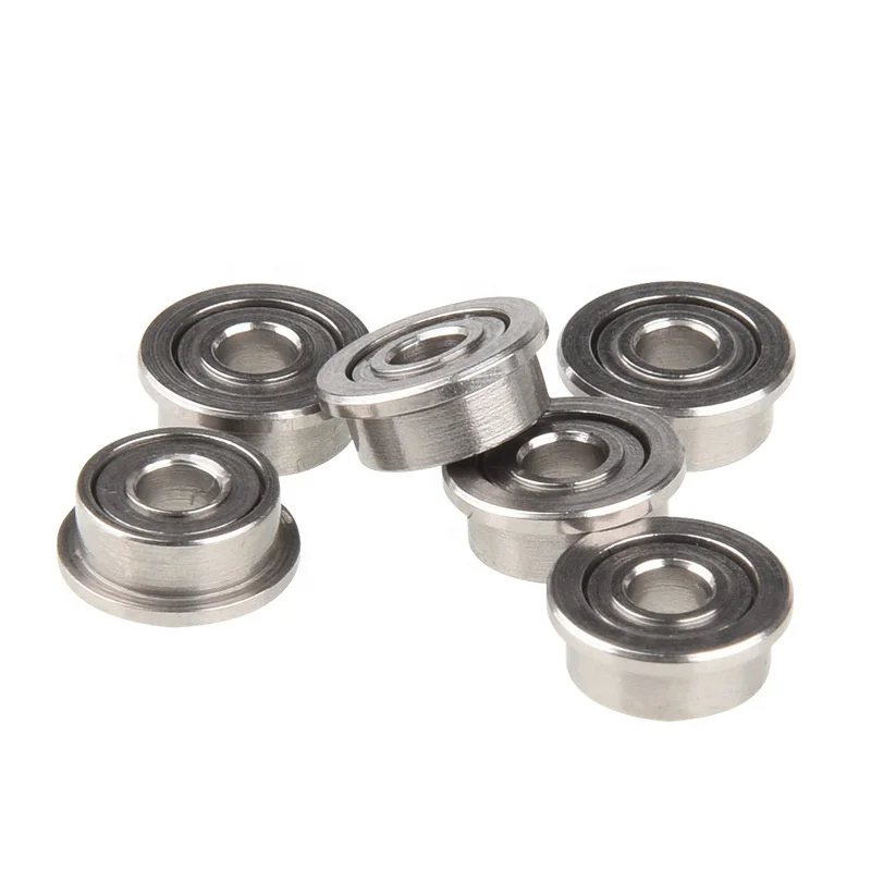 Bearing making magnetic flange motor ball bearing F606ZZ Flanged Ball Bearings 6mm inner