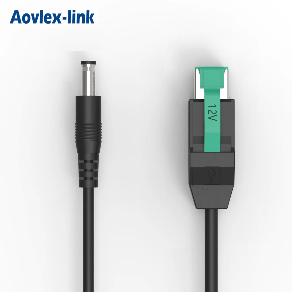 Оригинальный завод 12 В Питание usb кабель штекер к DC в 24 в usb кабель питания для POS системы