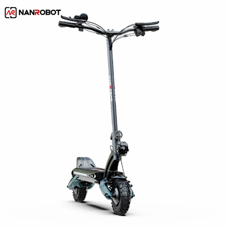 Nanrobot 52V 26A Lithium Battery Electric Scooter 1000W*2 Big Motor Two Wheel  Power adult electric motorcycle