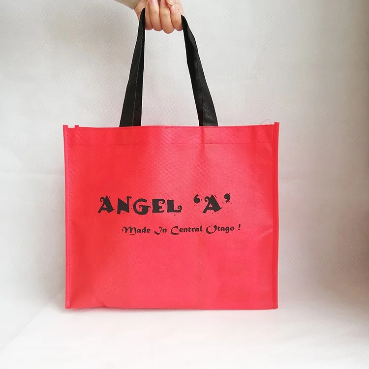 OEM Factory Custom Printed Non Woven Grocery Shopping Tote Bags Eco Friendly Packaging