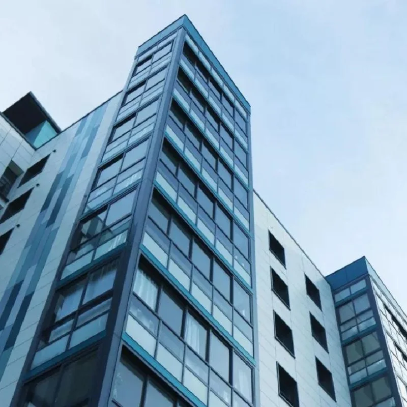 ZONRON customized Aluminum Vertical sunshade Sun Louver manual sun shade shutters blinds