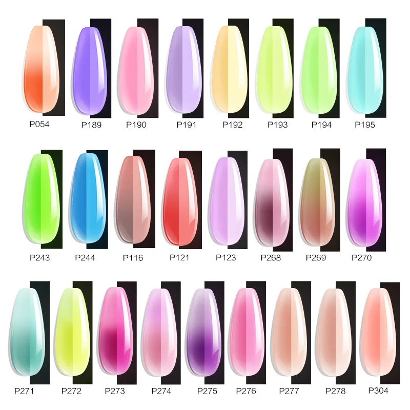 Glow in the dark Fivor brands of acrylic powder nail acrylic powder wholesale