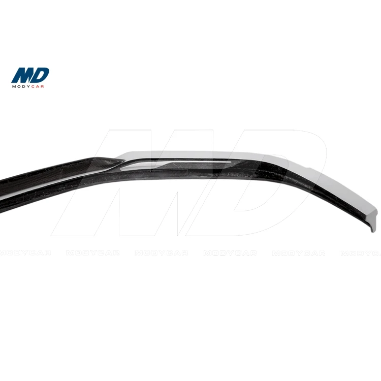 T Style Half Carbon Fiber Front Lip For 2019-2020 Porsche 911 992 4S