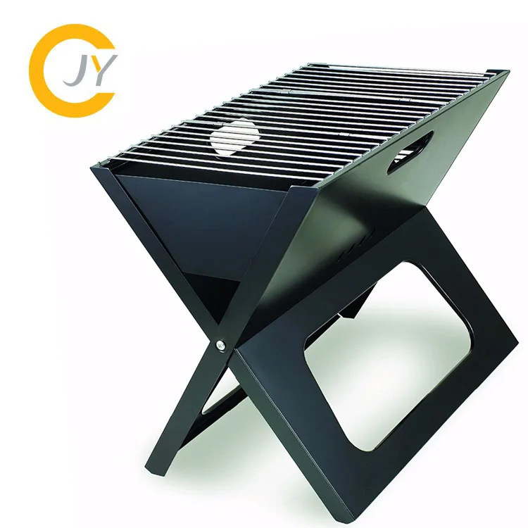 Folding Camping Barbecue Grill X Foldable Bbq Portable Charcoal Grills