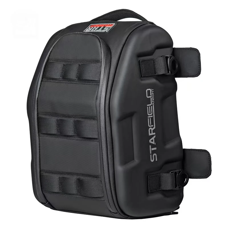 Hot selling motorcycle rear seat bag, riding oil bag, waterproof multifunctional magnetic adsorption