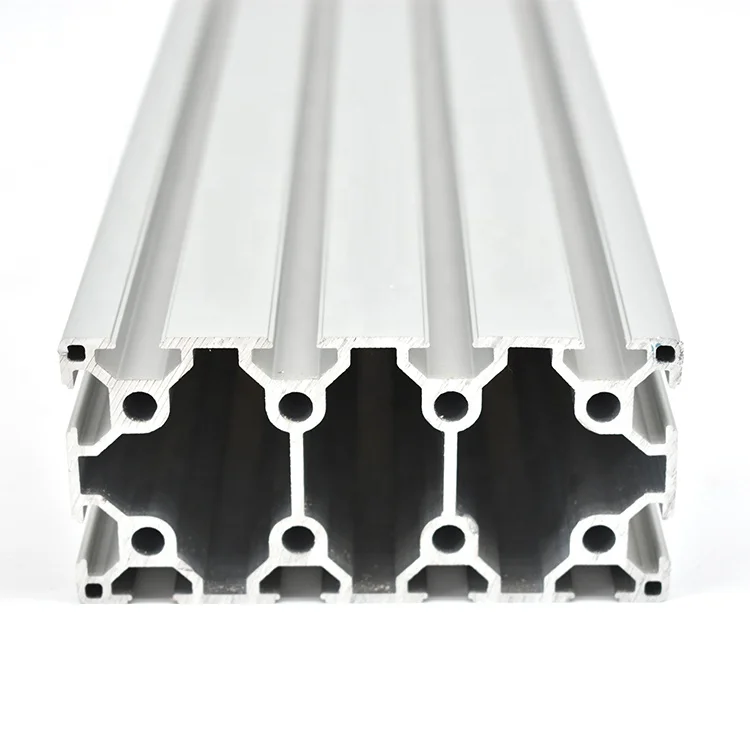 Mv-8-60120 Aluminium Display Table T-Slot Frame Profile Extrusion T5 Temper Anodized Surface Offering Bending Cutting Welding