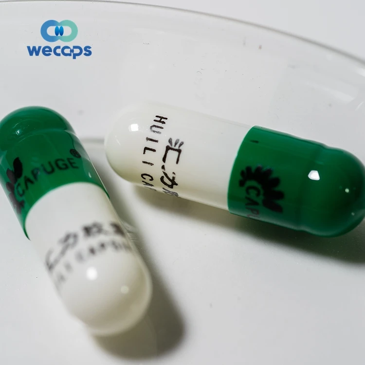 Wecaps высококачественные пустые желатиновые капсулы таблетки наполняемые
