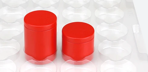 Small Round Matcha Storage Packaging Coffee Containers Tea Metal Tin Can