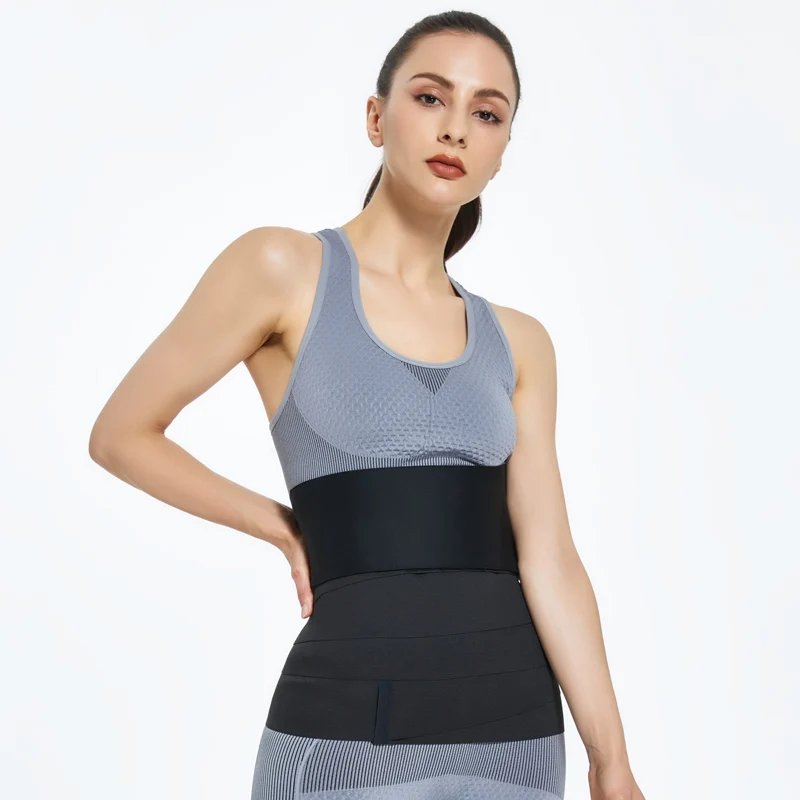 Wholesale Women Wrap Waist Trainer Belt Fajas Colombiana Tummy Control Body Shaper