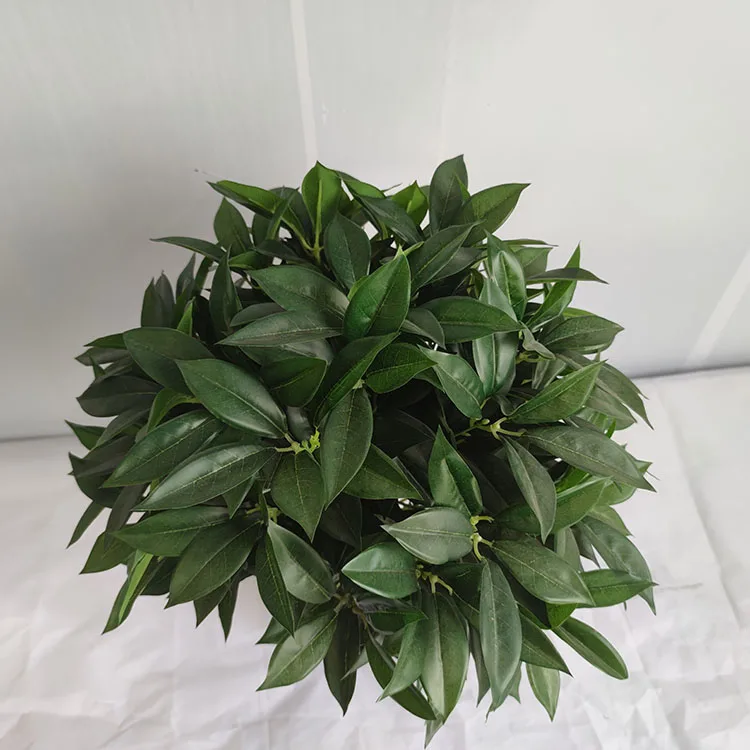 Chinese Factory Wholesale Artificial Round Laurel Trees For Indoor And Outdoor Home Decoration