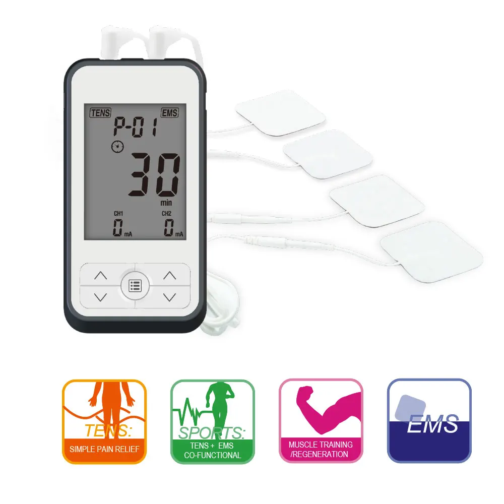 FAMIDOC Body Massage Physical Therapy Equipment Machine Massage Electronic Pulse Muscle Stimulator Tens Unit Physiotherapy