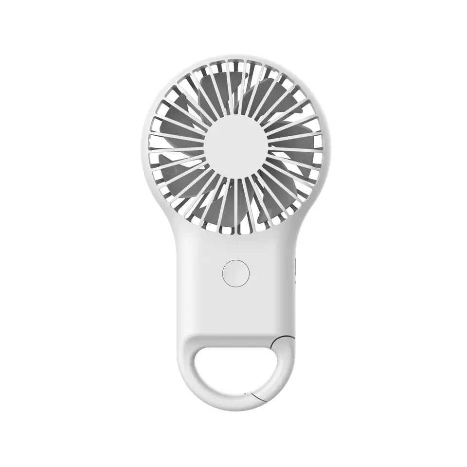 Portable USB Rechargeable Outdoor Lazy Hanging Fan Summer Products Portable Pocket fan with hook Hands-free Mini fan