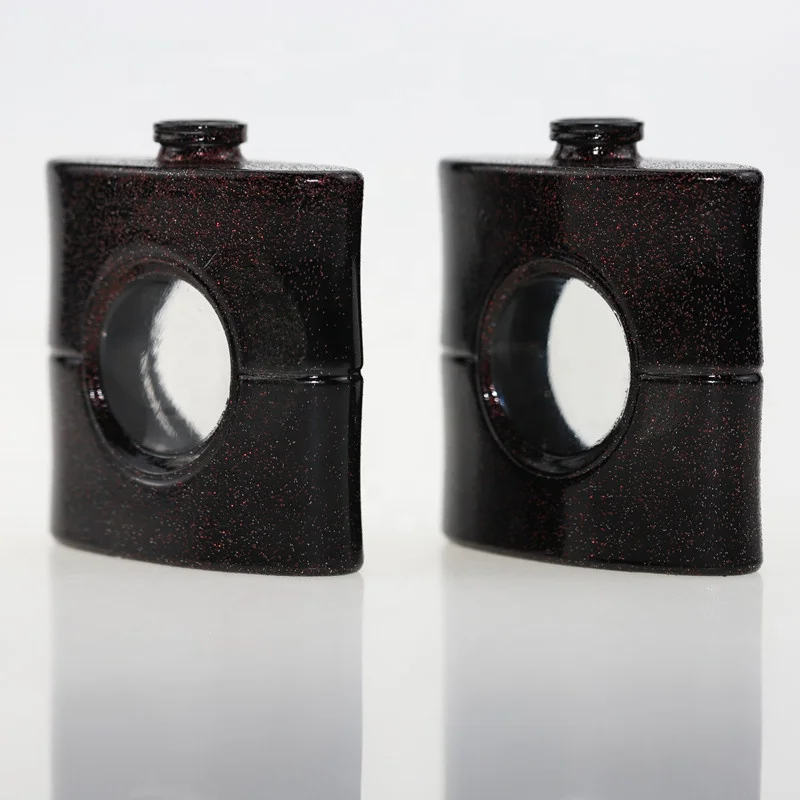 100ml 30ml custom made black high quality perfume glass bottle for men