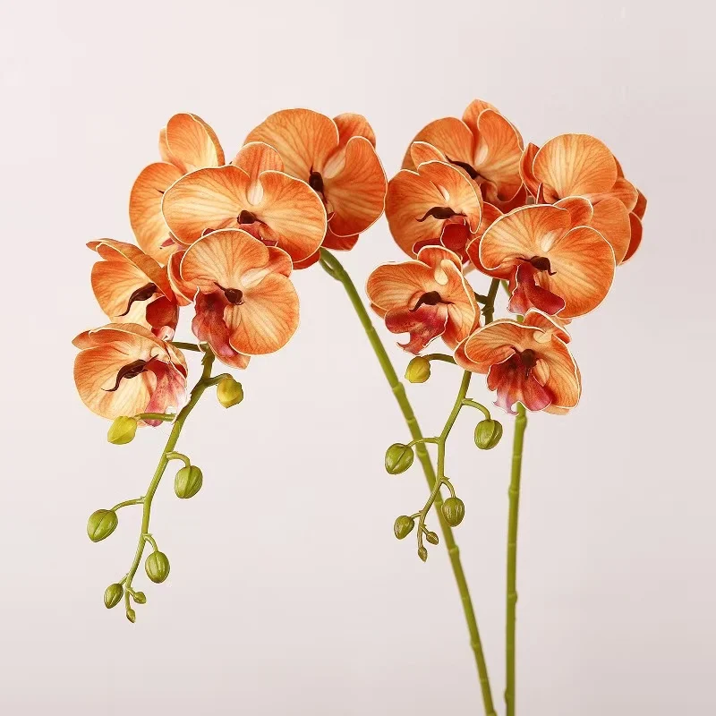 Hot Selling Artificial Orchid Petals Flowers Real Touch Phalaenopsis Flower For DIY Craft Home Wedding Party Decorations