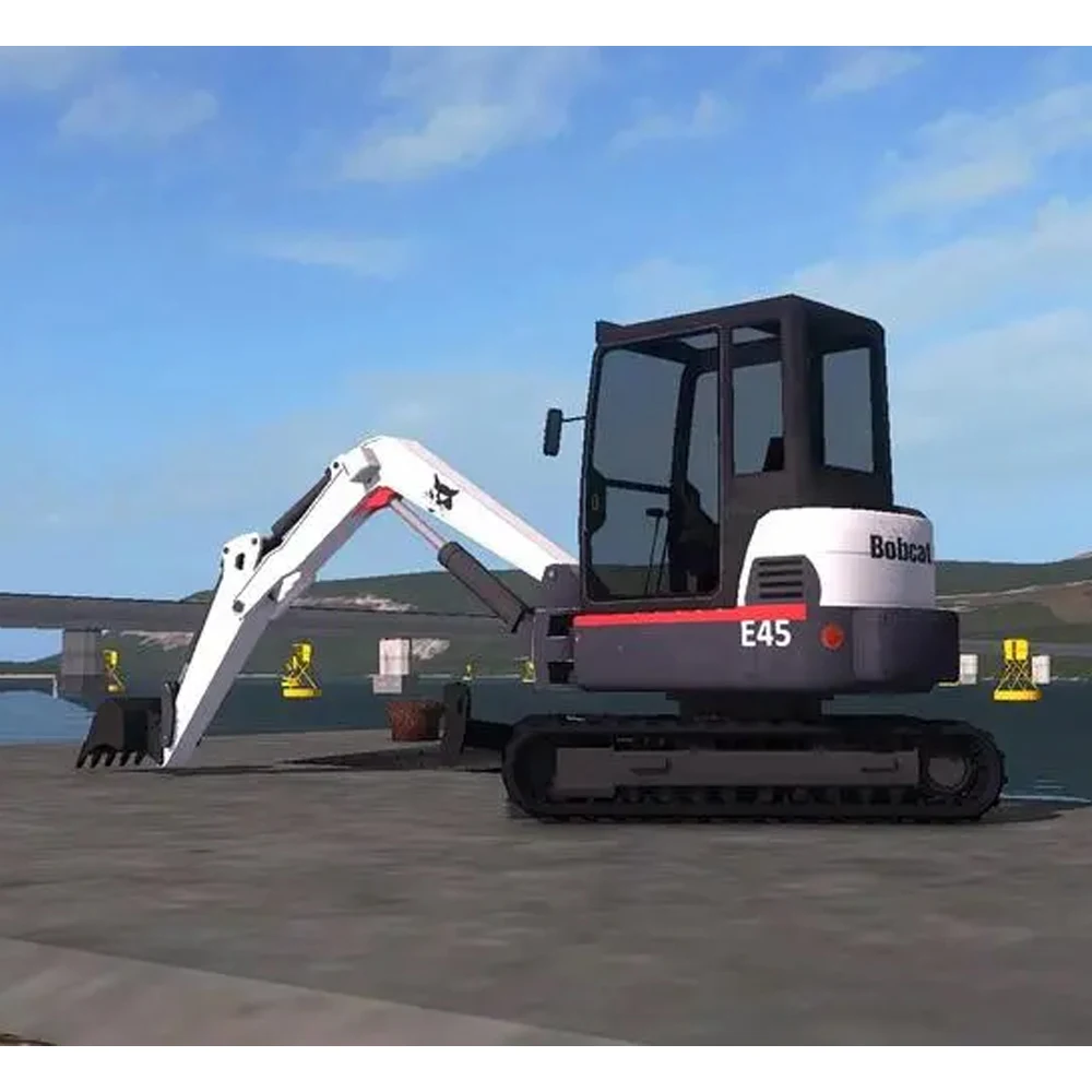 По низкой цене Подержанный мини-экскаватор/Подержанный Bobcat 331 г 325 S185 небольшой экскаватор подержанный для продажи с большим пальцем