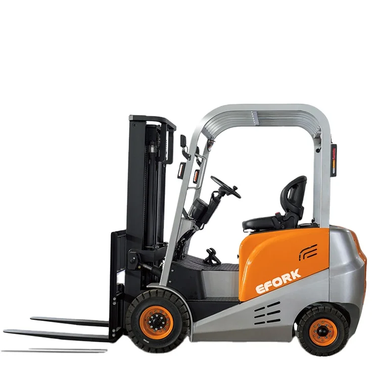 2000kg forklift 3m-6m lifting height stacker lead-acid battery 4-wheel electric forklift