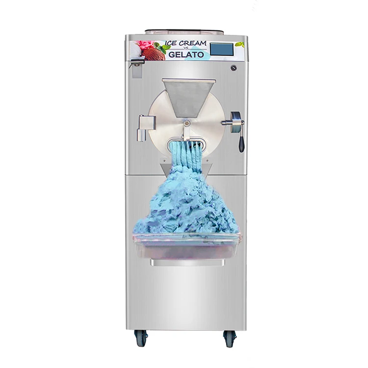 Pasterization Ice Cream Sorbet Making Batch Freezer Hard Machine Brazilian Acai