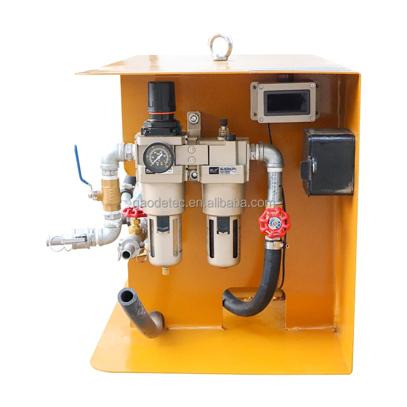 4kw Air motor driven automatic regulation 100-600L/h admixture dosing unit for dry and wet spraying