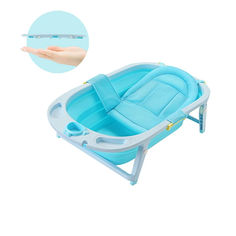Babies Bathing Products Portable Baby Bath Seat Tub, Hot Selling Blue Baby Bath Barrel/