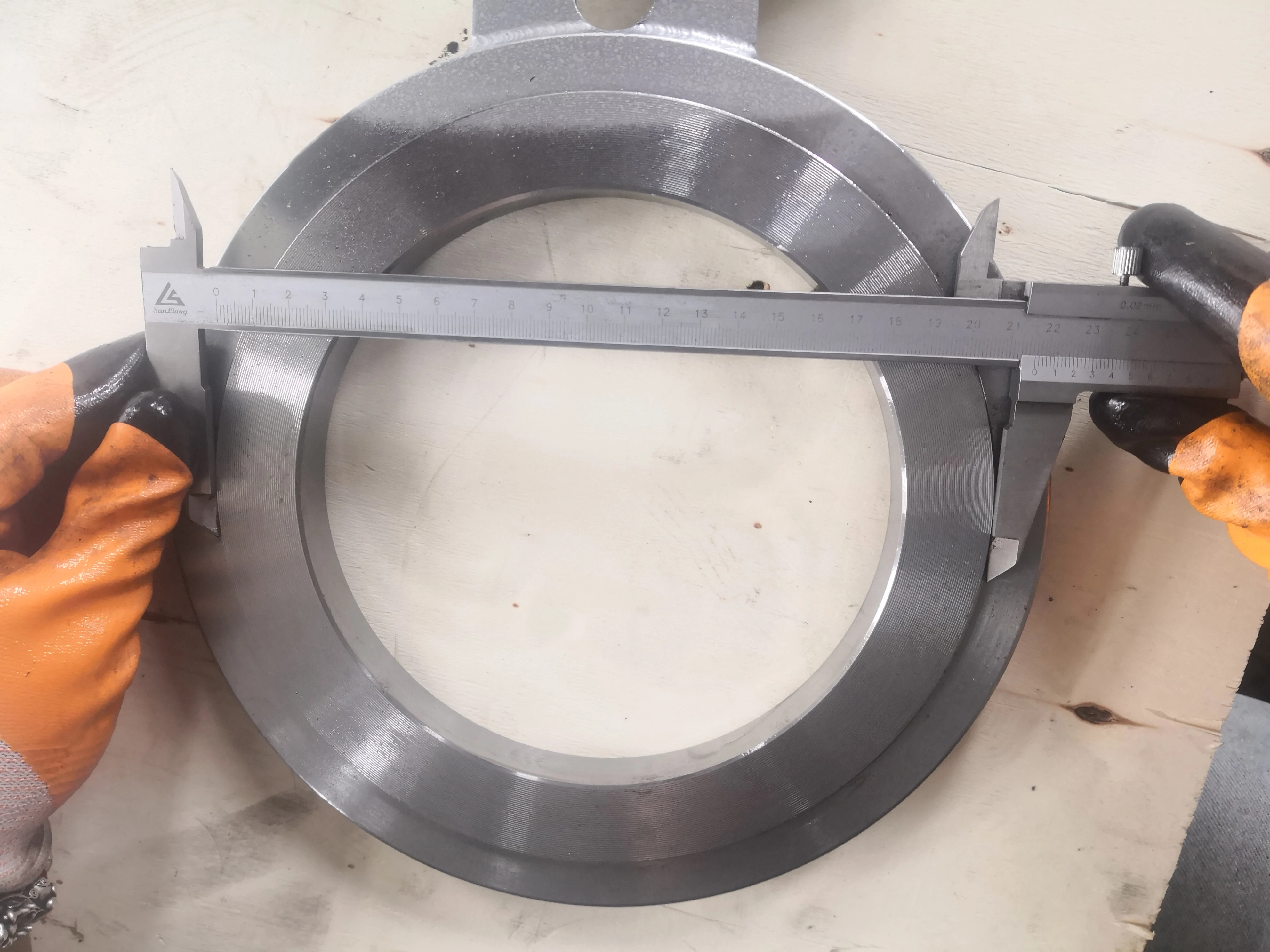 ASTM A105 A350 LF2 CL1 CL150 FF Carbon Steel Spectacle Figure 8 Blind Flange