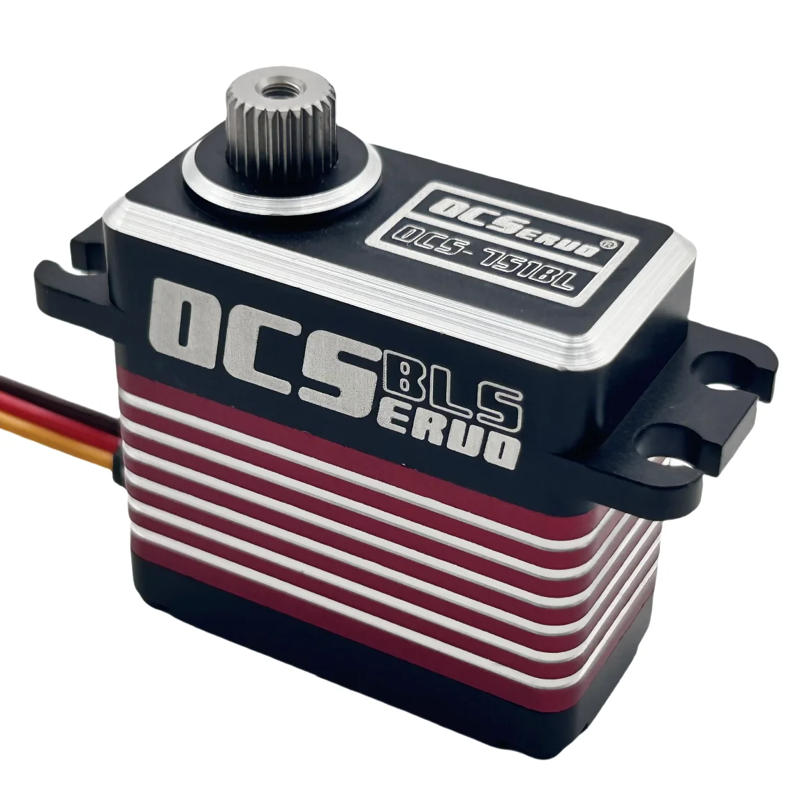 OCS-751BL 8 4 В 75 кг см 88 г 0 11 S/60 ° BLS двигатель высокого напряжения крутящего момента стальной редуктор весь корпус ЧПУ водонепроницаемый сервопривод