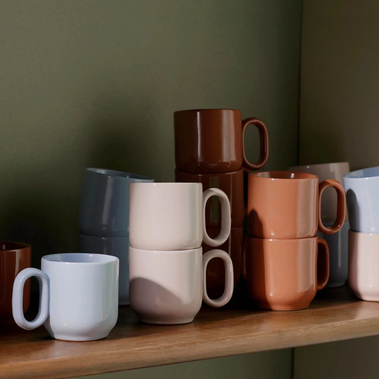 Lower price color glaze personalized drinkware office water tea cups bulk nordic custom logo ceramic mug for coffee shop